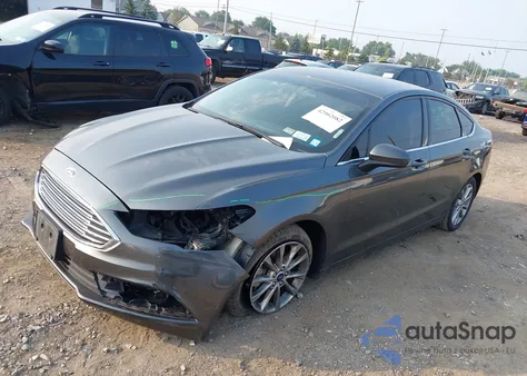 2017 Ford Fusion Se из США, поврежденный, VIN 3FA6P0H75HR368943